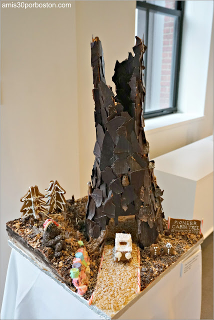 Casitas de Jengibre en Boston: "The Pioneer Cabin Tree"