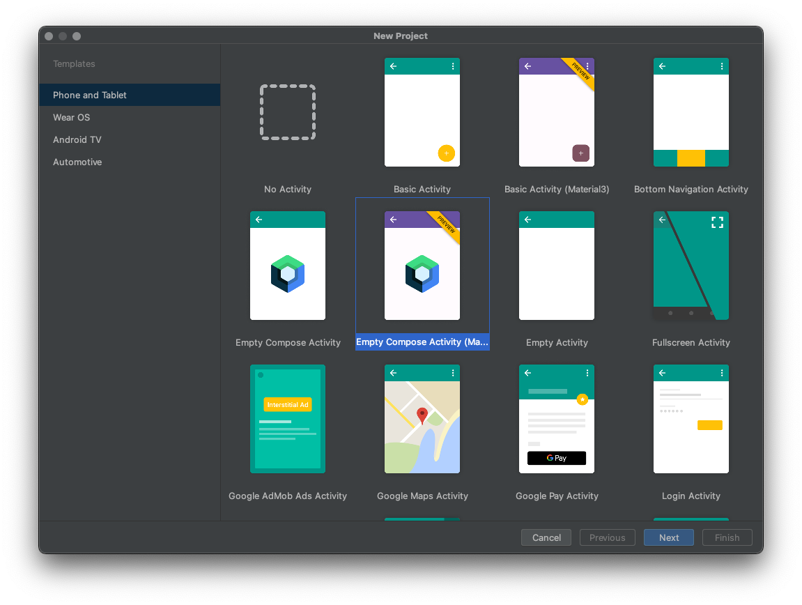 Material Design 3 in Compose, Jetpack Compose