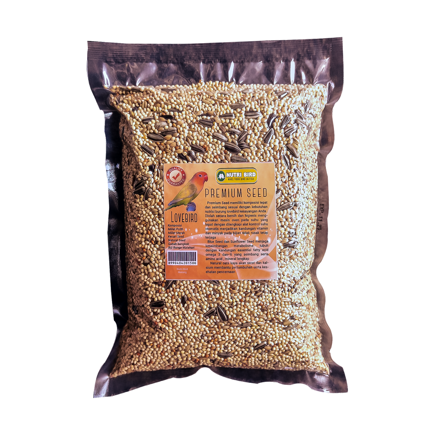 PREMIUM SEED LOVEBIRD - Nutri Bird Indonesia
