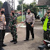 Mantapkan Kekompakan TNI-Polri Kapolres Bersama Dandim 0824/Jember Kunjungi Koramil 0824/16 Tanggul