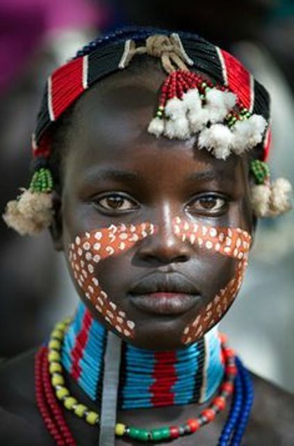 African Tribal Face Paint Meanings - Cool Painting Ideas