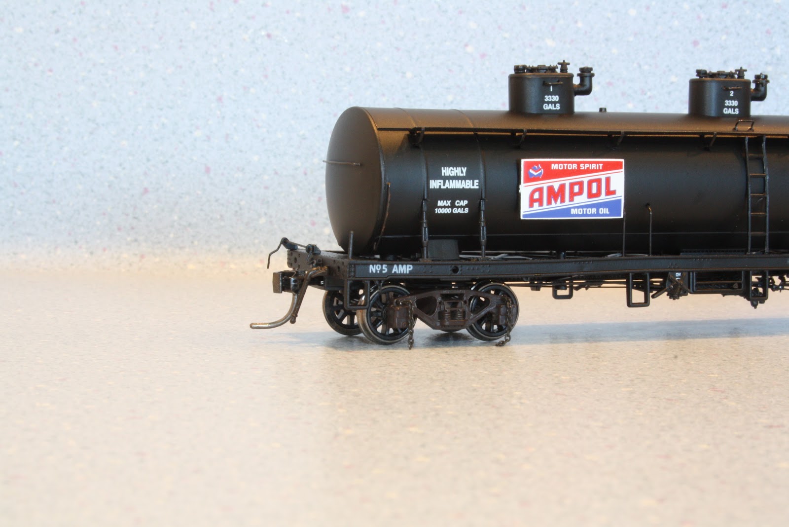 NSWGR Southern Line Layout In A Shed: Bogie Tank Wagons.... A First Look...