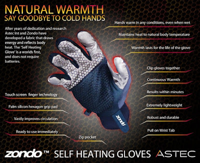 Zondo Self Heating Gloves