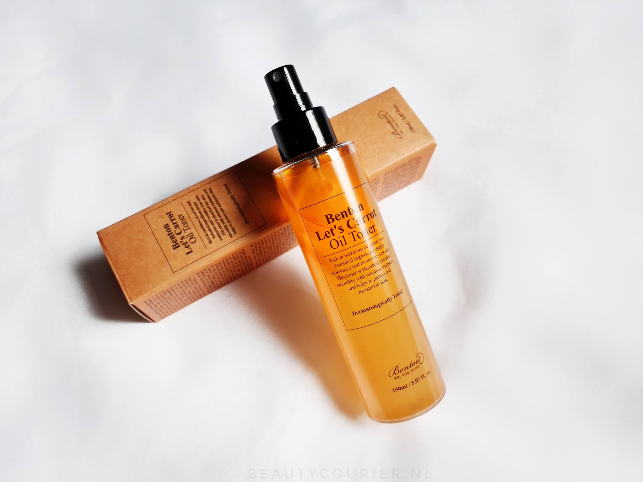 Review | Benton - Let's Carrot - Oil Toner | beautycourier.nl