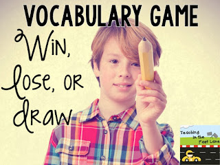 More Vocabulary Games-My students love playing these games with our word wall, and I love that it keeps the words fresh in their memory.