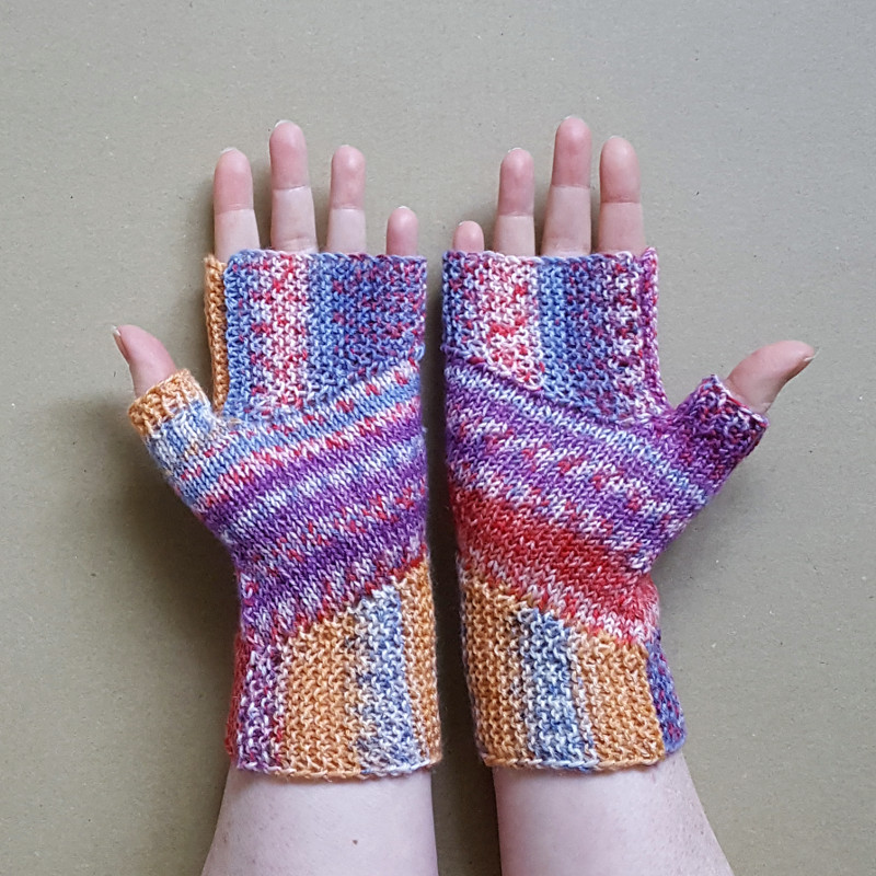 Knitting and so on Fingerless Gloves