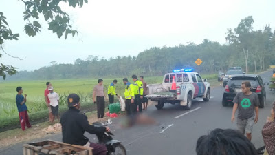 Laka di Ngampel, Pituruh, 1 Orang Meninggal Ditempat