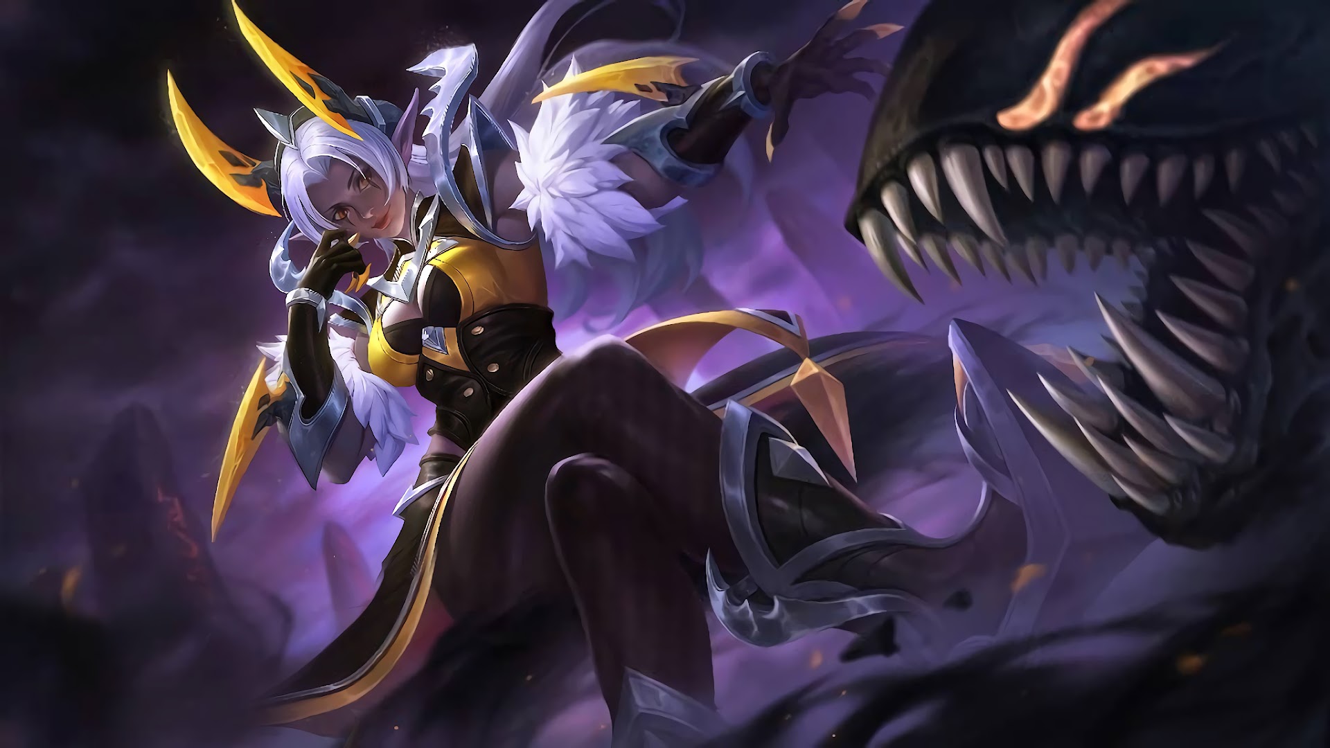 Selena, Wasp Queen, Skin, Mobile Legends, 4K, 152 Wallpaper