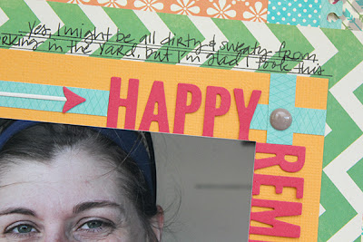 Remember Happy Layout by Juliana Michaels using My Favorite Things Dies and Stamps