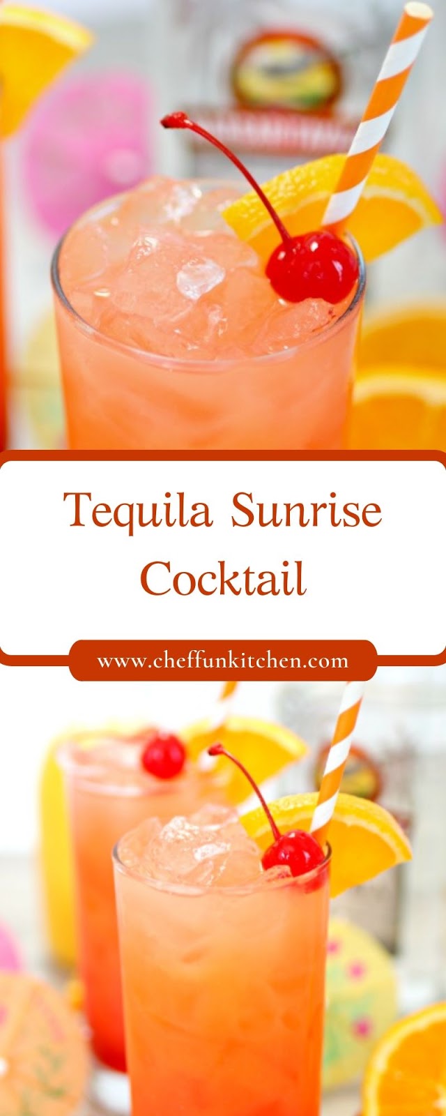 Tequila Sunrise Cocktail Tequila Sunrise Cocktail