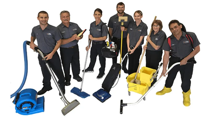Imagen de empleados de limpieza
