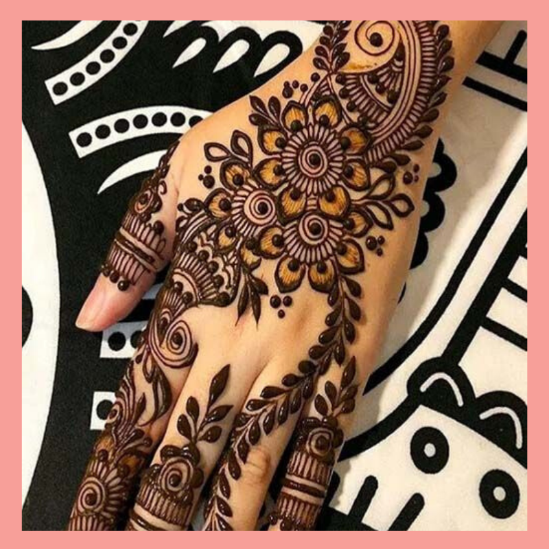 Top 50 Best Party Mehndi Design Images And Photos Mehndi Artist Delhi