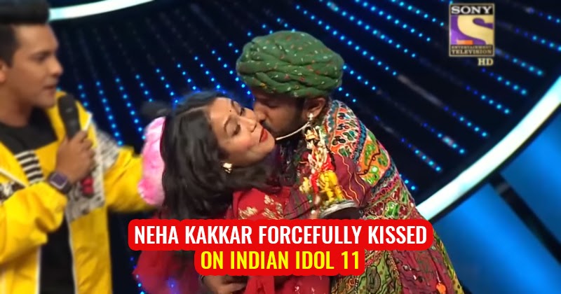 Neha Kakkar was forcefully kissed on Indian Idol - netizens call it