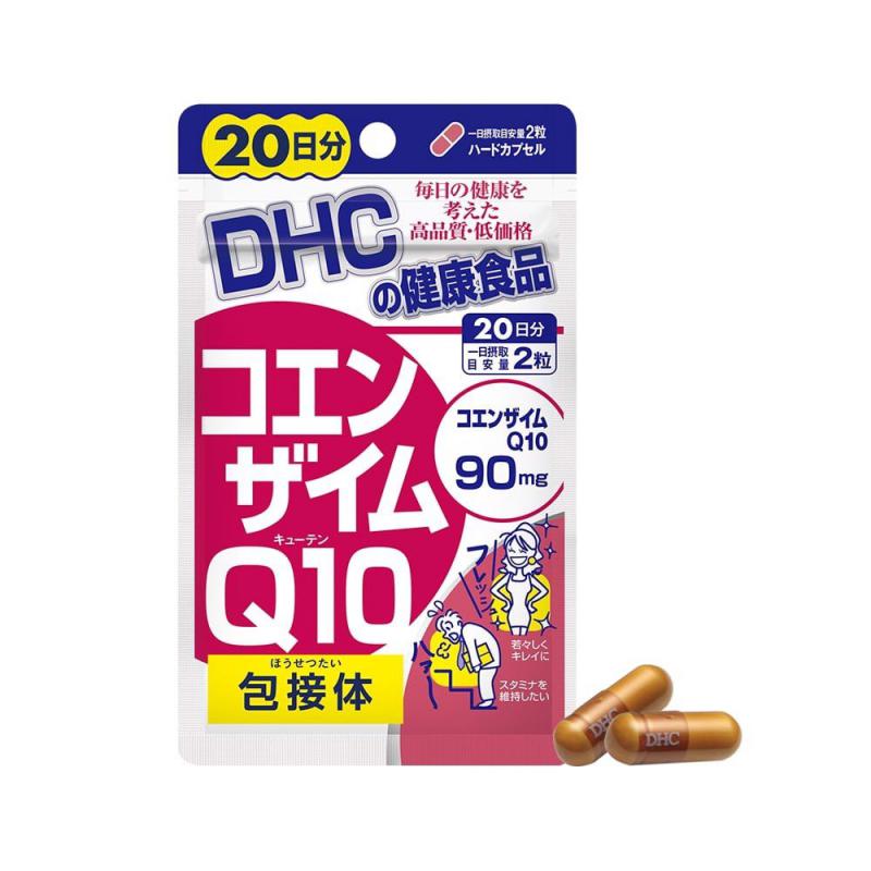 Viên uống chống lão hóa da DHC Coenzyme Q10 (γ-Cyclodextrin Complex)