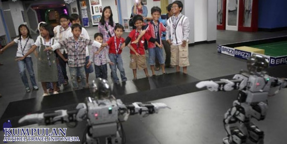 Wisata Edukasi di Rumah Robot World Robotic Explorer Jakarta
