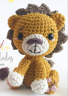 PATRON GRATIS LEON AMIGURUMI 45265