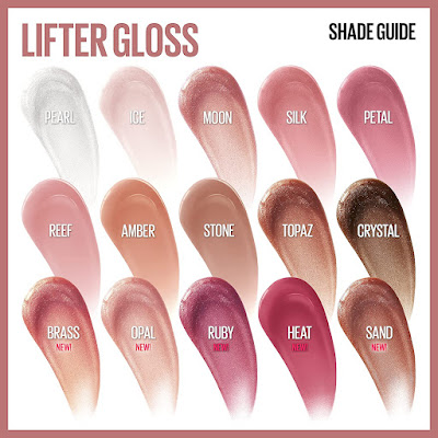 Maybelline Lifter Glosses shades