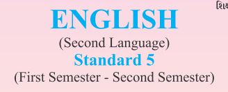 Textbook STD 5 English Second Language PDF