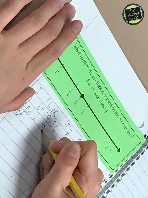 teaching fractions Learning how to navigate fractions can be tricky--and many students struggle to place fractions on a number line. Check out this post for ideas on fraction math reasoning, explaining thinking, and deep fraction understanding. Great fraction lesson! Third grade fractions, fourth grade fractions, fifth grade fractions, fraction number lines, fraction activities, teaching fractions, fraction printables, fraction worksheets