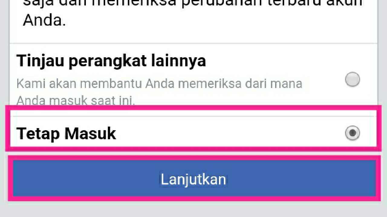 Ganti kata sandi baru