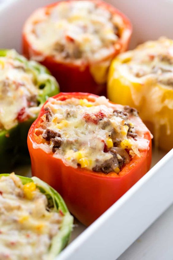 Stuffed Bell Peppers Meal Prep Recipes For Busy People