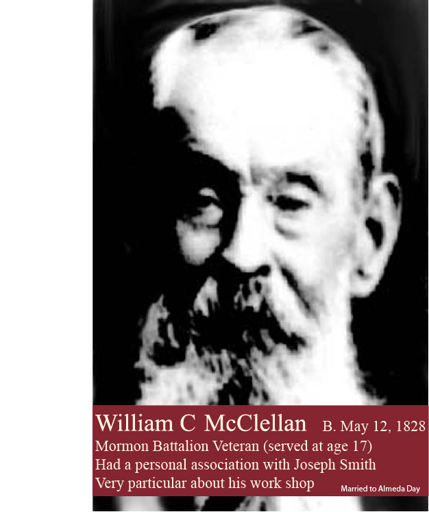 Long Live the Hatches William C McClellan Born May 12, 1828 Married to