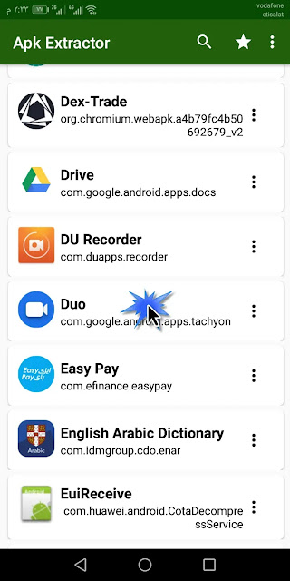 طريقة حفظ تطبيقات الاندرويد المثبته على هاتفك بصيغة APK