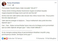 Pernyataan Riyadh Bajrey tidak mewakili "SALAFY" - Kajian Medina
