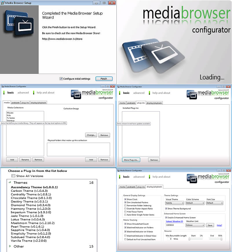 media center os with web browser media center os with web browser
