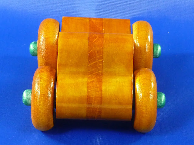 Handmade Wood Toy Monster Truck, Based on the Play Pal Series Pickup Truc