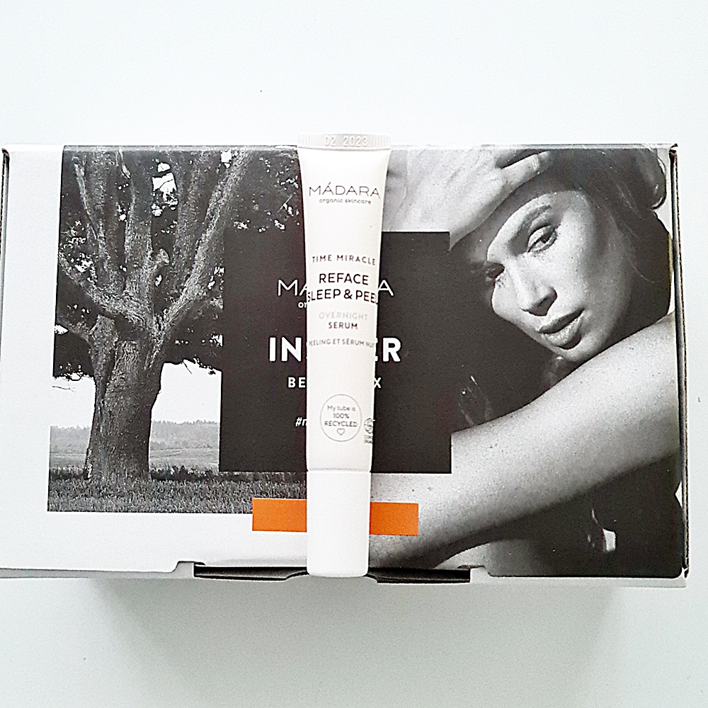 madara time miracle reface sleep and peel serum skincare