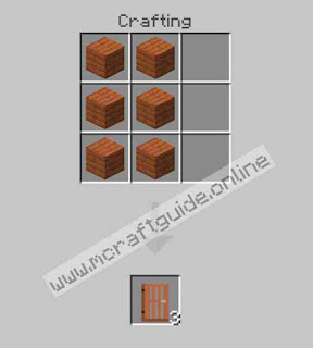 How To Make Acacia Door In Minecraft
