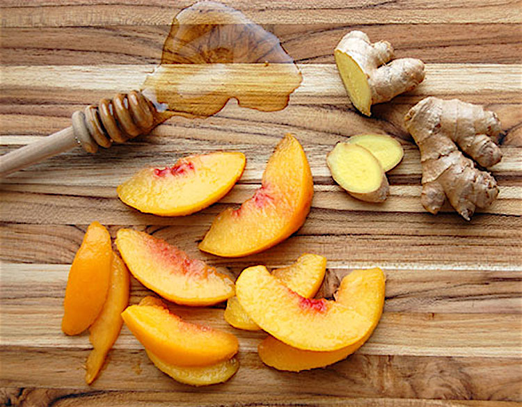 SireniTea Tea of the day GINGER PEACH