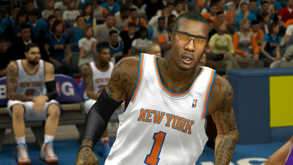 NBA 2K14 Amar'e Stoudemire Cyberface Patch.