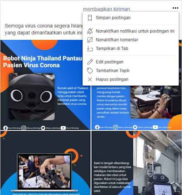 Cara Menonaktifkan Kolom Komentar di Postingan Facebook - Kaca Teknologi