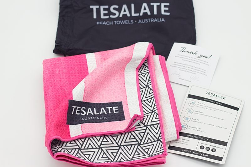 The Perfect Workout Towel Tesalate sandfree towels Rochelle Rivera