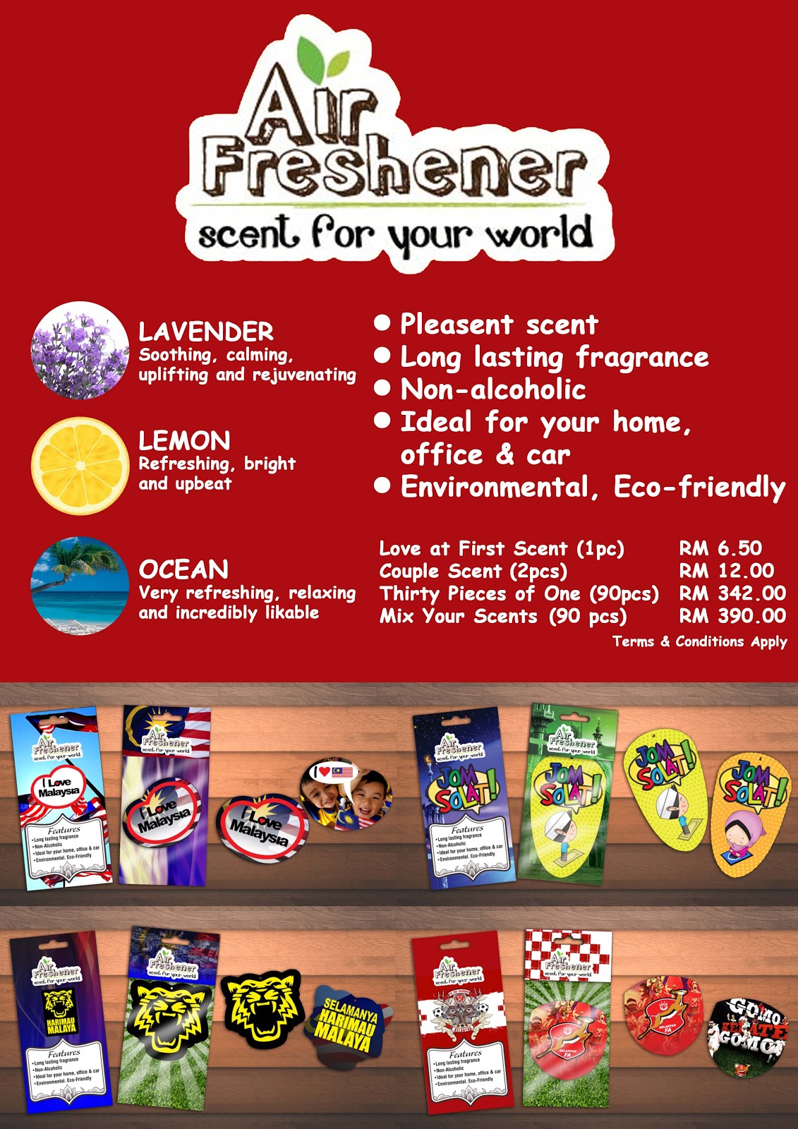 Air Freshener Scent For Your World