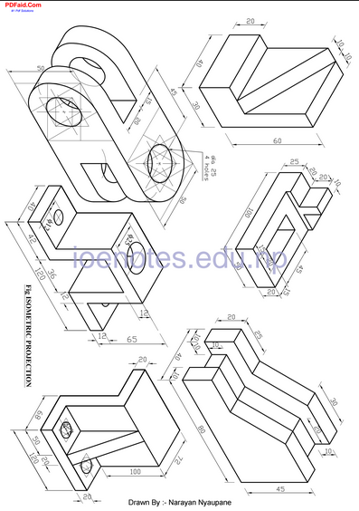 Pravin Aryal Engineering Drawing Tutorial Solution I Ii