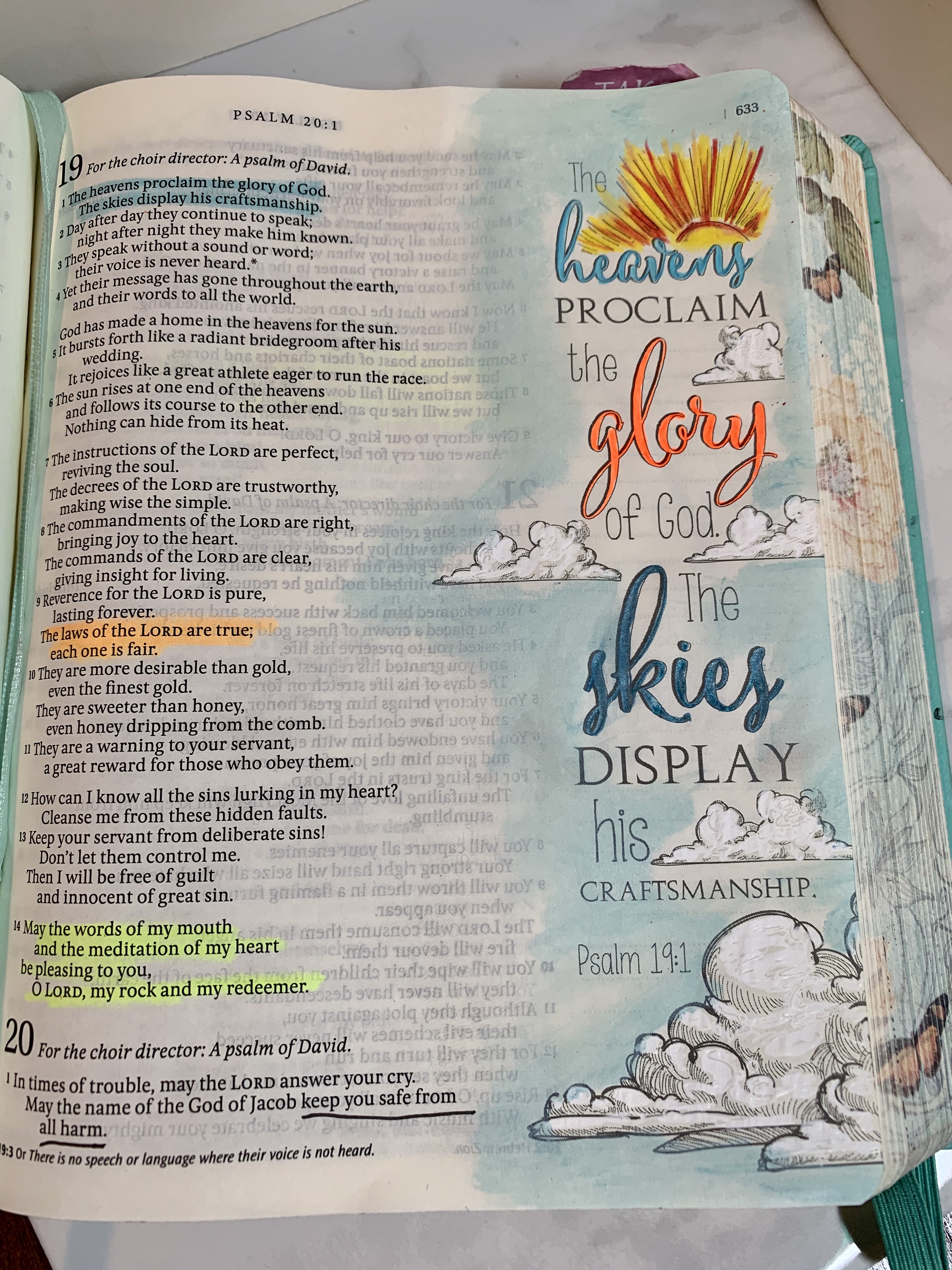 Amy's Creative Pursuits: May Bible Journaling Pages