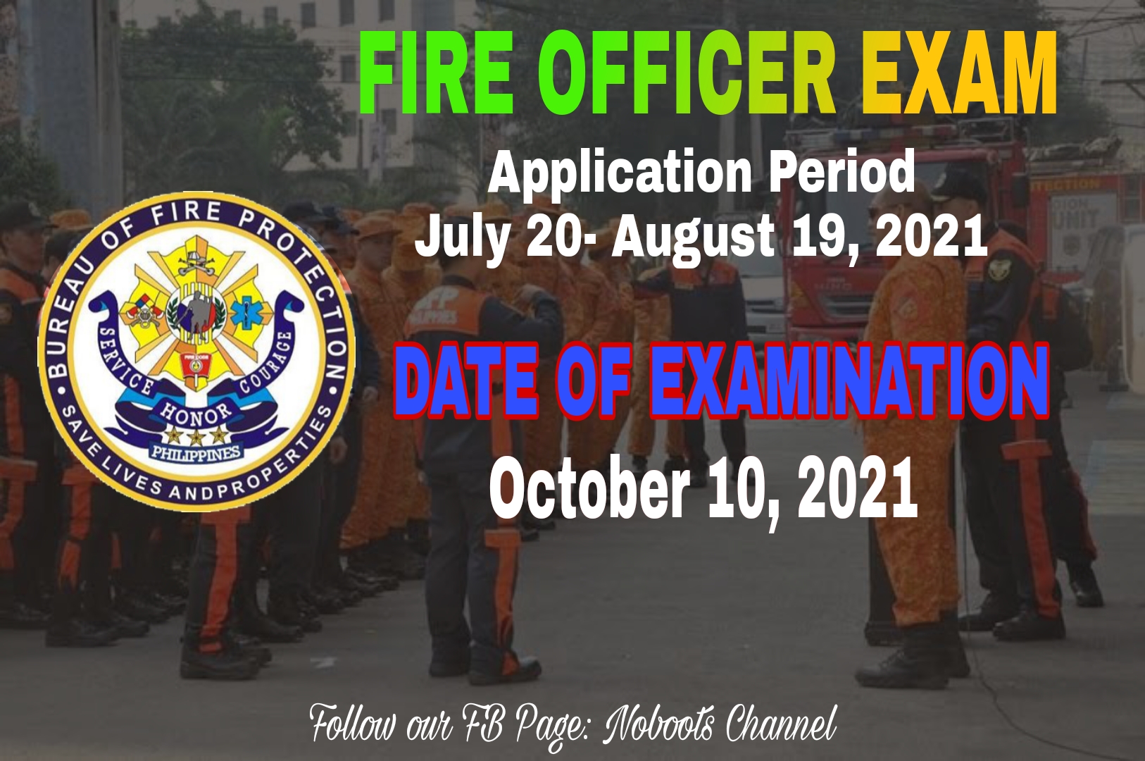 FIRE OFFICER EXAMINATION AND REQUIREMENTS 2021