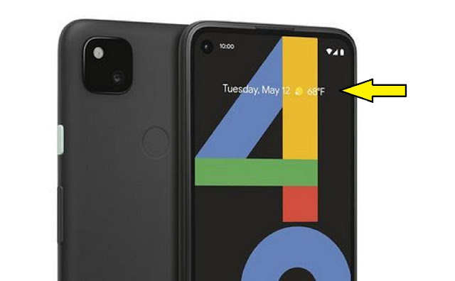 Google Pixel weather widget