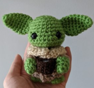 PATRON GRATIS YODA | STAR WARS AMIGURUMI 44084