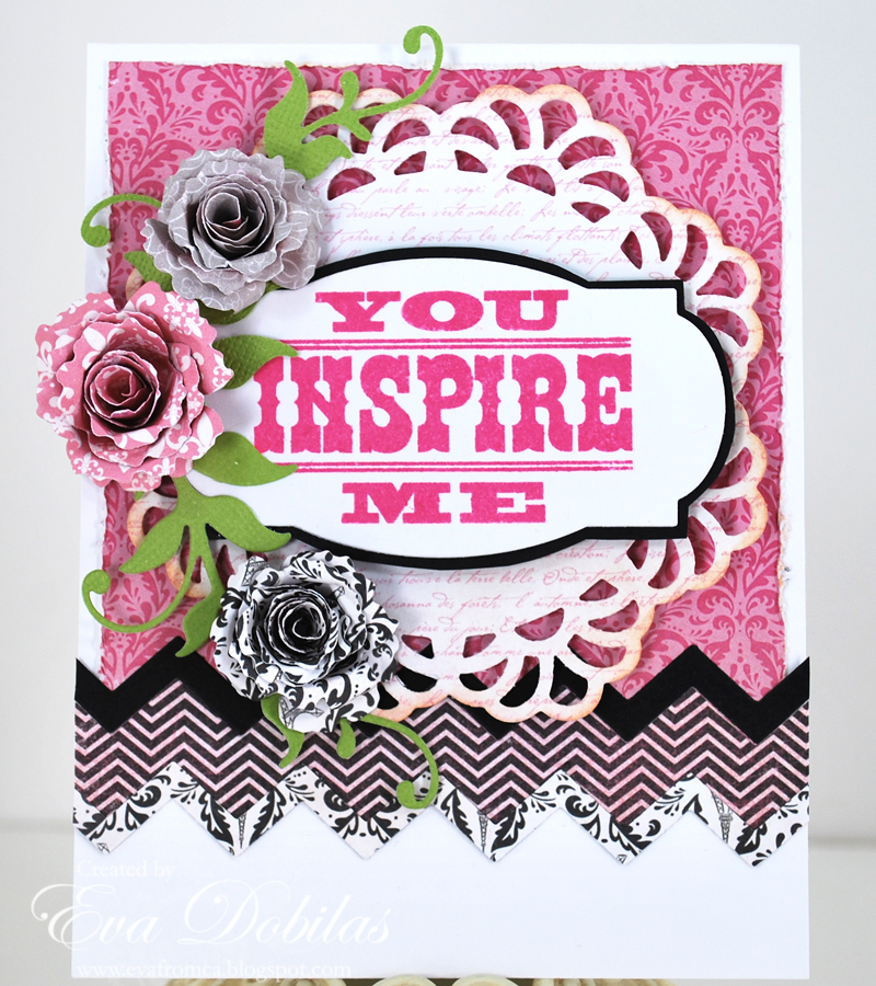 For the love of life MFT and Carta Bella You Inspire Me