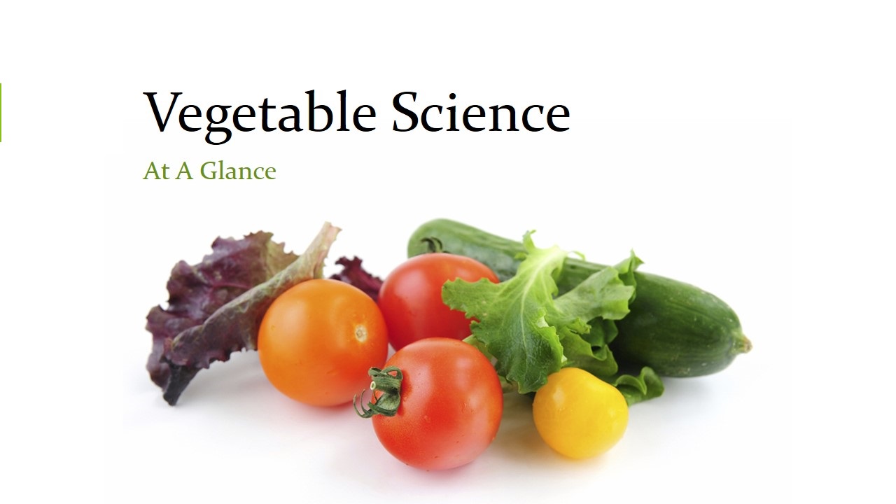 research on vegetable science