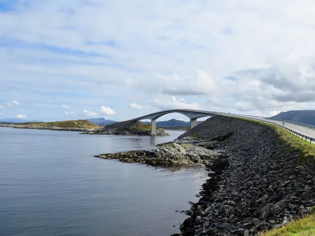 Norway Road Trip Itinerary: Bridge over the Norway's Atlantic Road