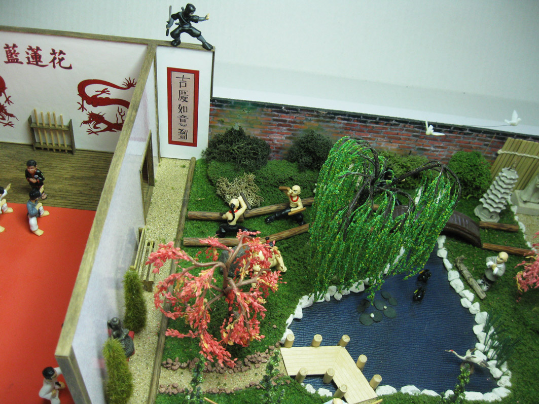themes 43 Diorama Martial art Dojo / Zen Garden