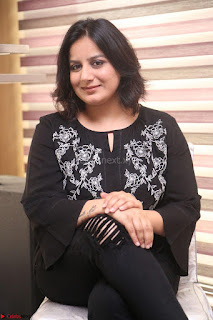 Cute Poja Gandhi in black dress at Dandupalyam 2 Movie press meet  ~  Exclusive 09