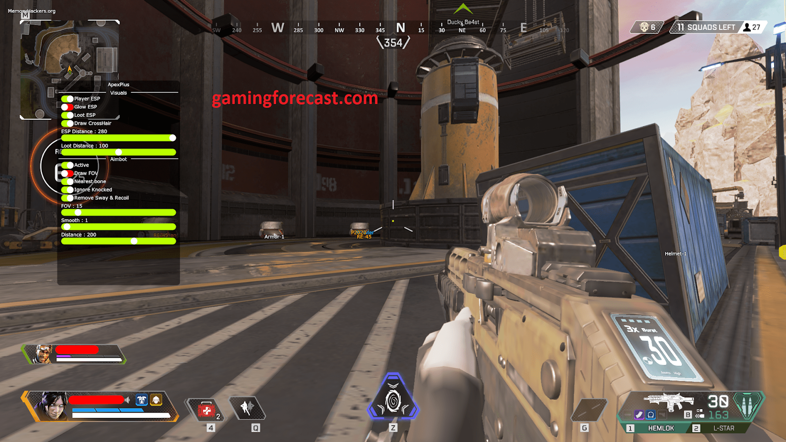 ApexPlus - Free Apex Legends ESP, Aimbot Hack | [2020] Undetected - Gaming  Forecast - Download free online game hacks