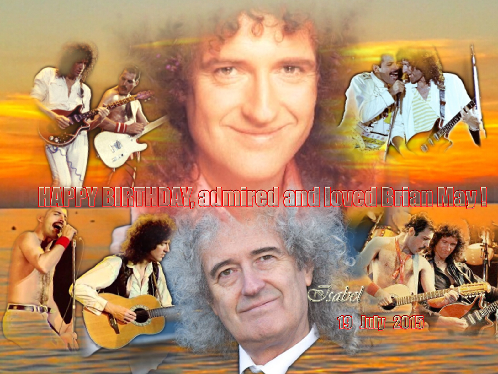 Rincon de Isabel : Happy Birthday my dear Brian May