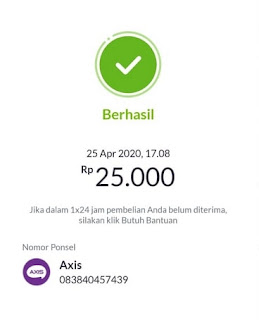 Transaksi Pembelian Pulsa Berhasil Transaksi Pembelian Pulsa Berhasil
